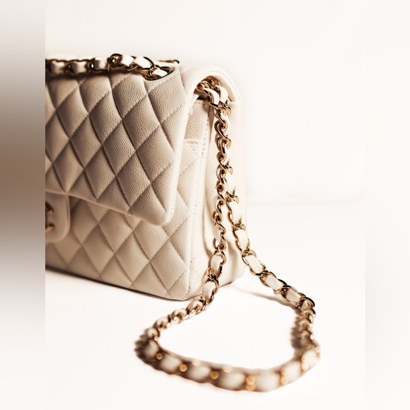 Chanel Medium Classic Double Flap Bag Quilted Caviar - Picture 5 of 7